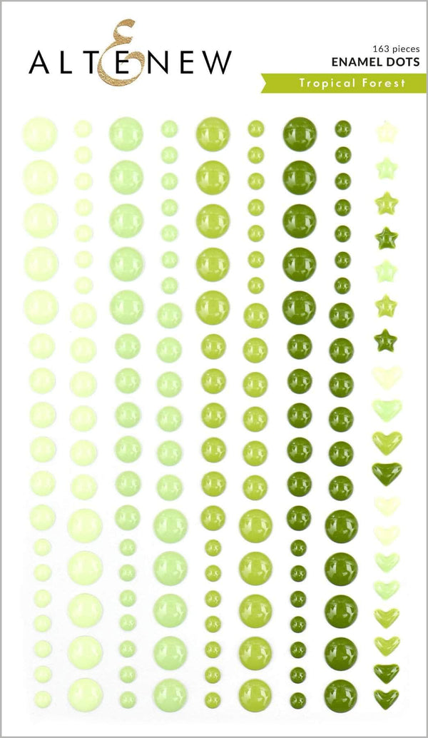 Altenew - Enamel Dots - Tropical Forest