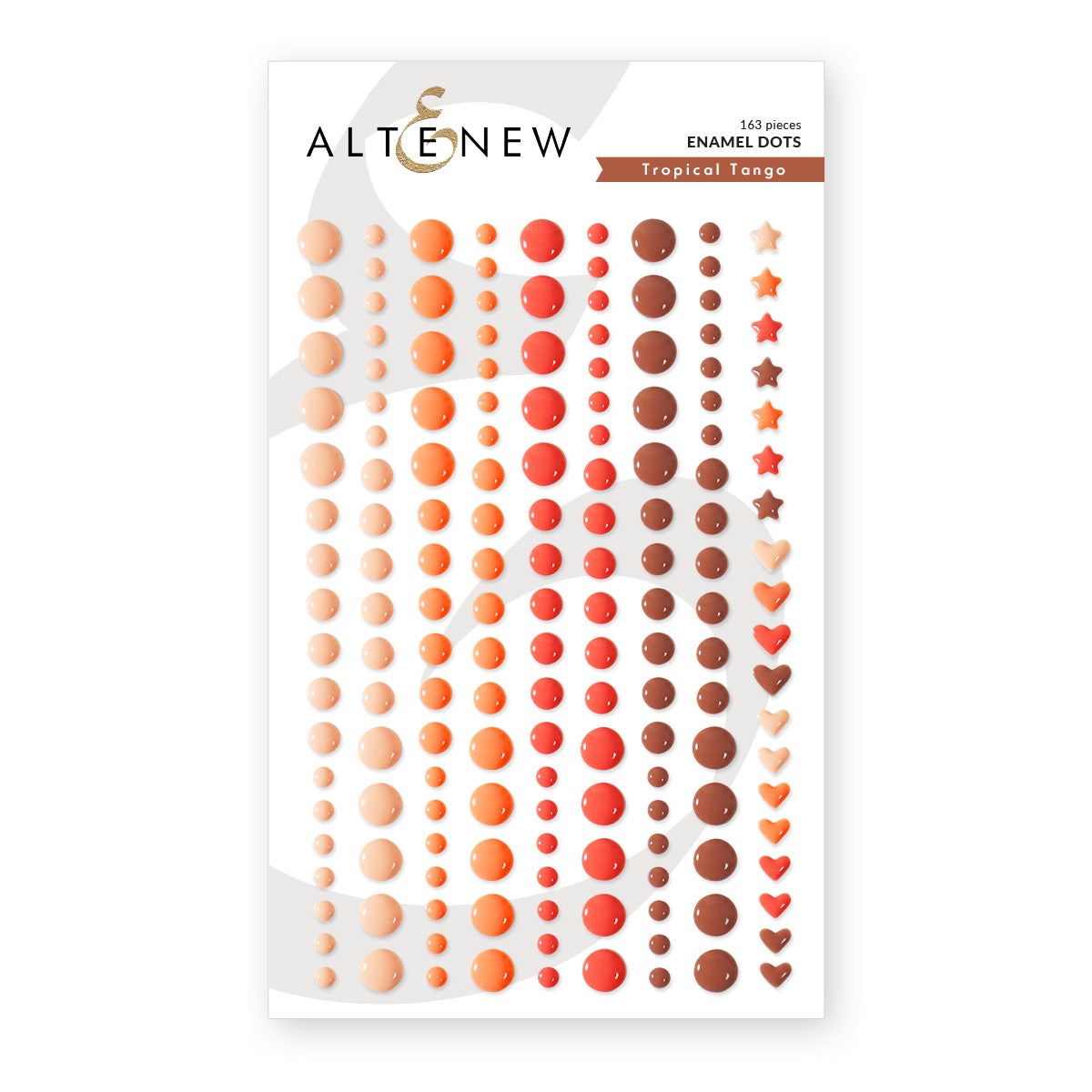 Altenew - Enamel Dots - Tropical Tango