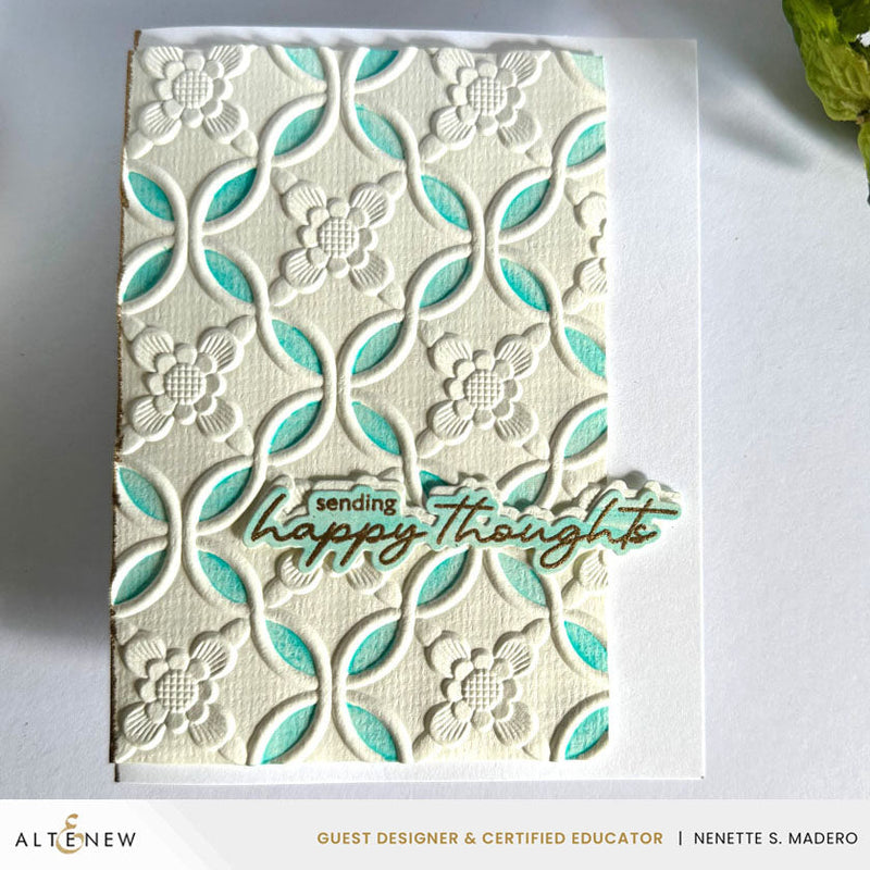 ***Pre-Order*** Altenew - Botanical Rails 3D Embossing Folder