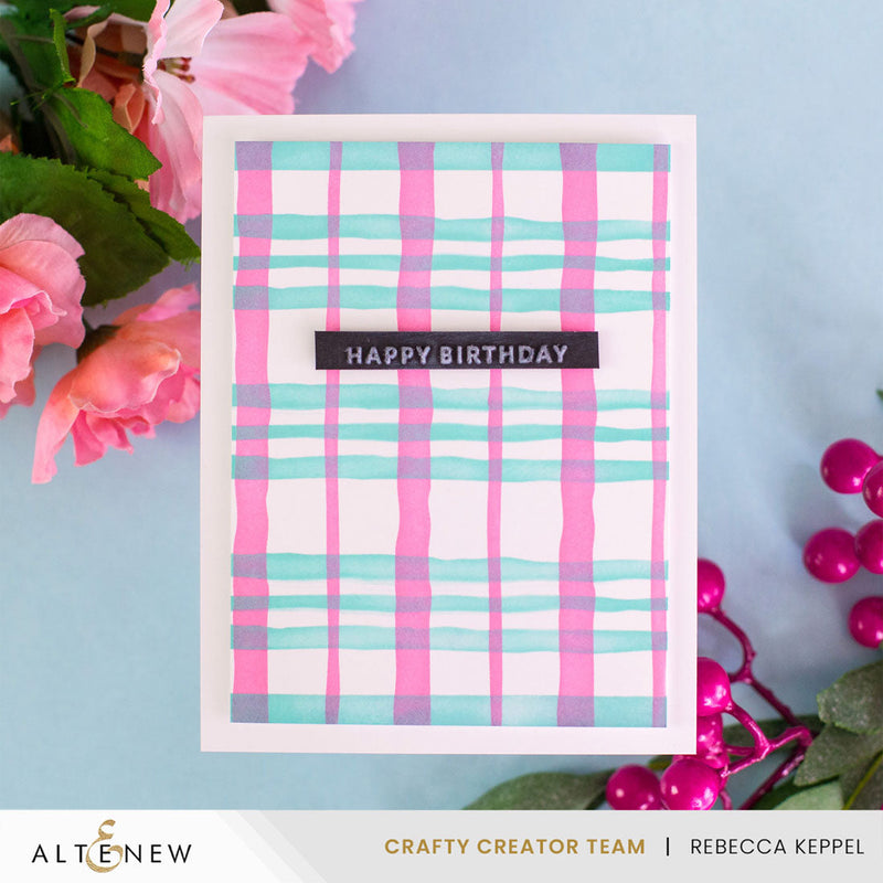***Pre-Order*** Altenew - Mini Sentiments 3D Embossing folder