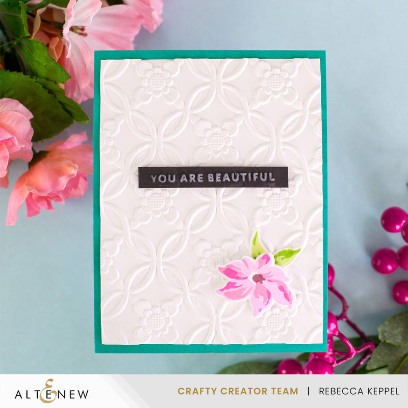 ***Pre-Order*** Altenew - Mini Sentiments 3D Embossing folder