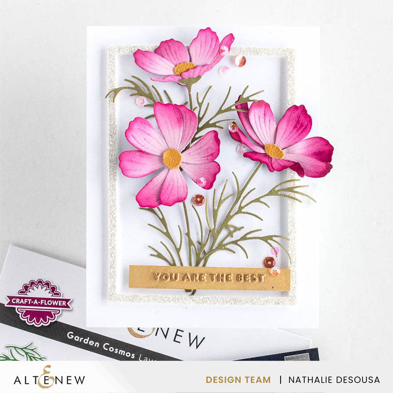 ***Pre-Order*** Altenew - Mini Sentiments 3D Embossing folder