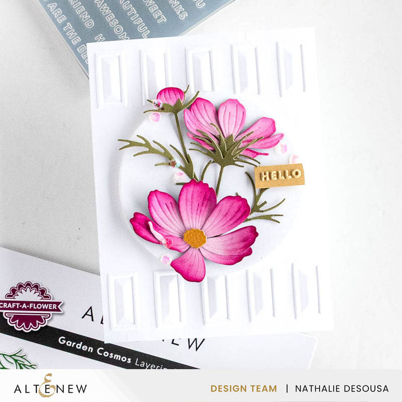 ***Pre-Order*** Altenew - Mini Sentiments 3D Embossing folder