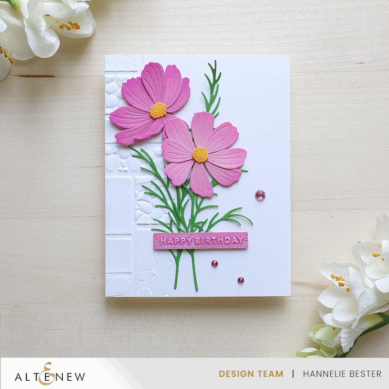 ***Pre-Order*** Altenew - Mini Sentiments 3D Embossing folder