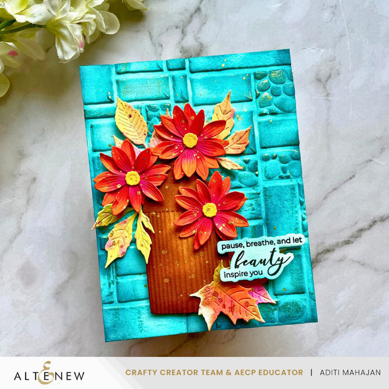 ***Pre-Order*** Altenew - Textured Tiles 3D Embossing Folder