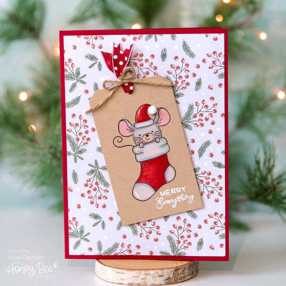 Honey Bee Stamps - Merry Little Mice - Honey Cuts
