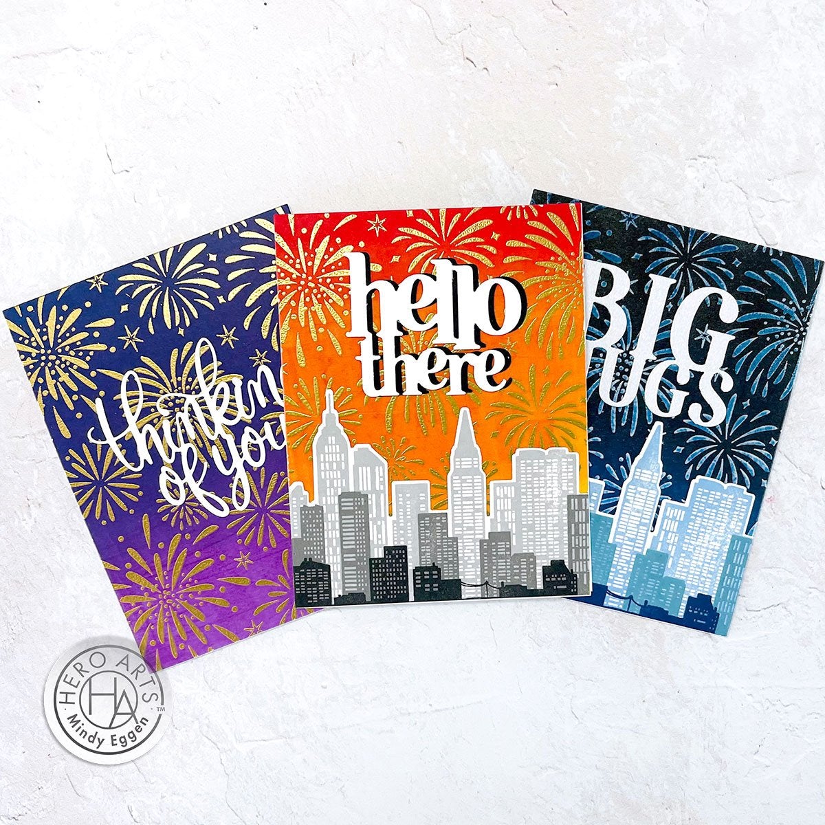 Hero Arts - Big Hugs Stamp & Cut Set