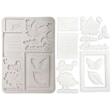 ***Pre-Order*** Stamperia - Silicon Mould Designs A5 For Art And Craft - Flowers And Poems