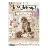 ***Pre-Order*** Stamperia - Printed Art Junk Journal: Stickers, Cut-Outs, Backgrounds For Art And Craft - Flowers And Poems