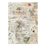 ***Pre-Order*** Stamperia - Printed Art Junk Journal: Stickers, Cut-Outs, Backgrounds For Art And Craft - Flowers And Poems
