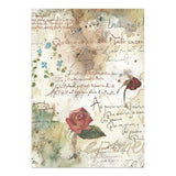 ***Pre-Order*** Stamperia - Printed Art Junk Journal: Stickers, Cut-Outs, Backgrounds For Art And Craft - Flowers And Poems