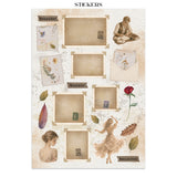 ***Pre-Order*** Stamperia - Printed Art Junk Journal: Stickers, Cut-Outs, Backgrounds For Art And Craft - Flowers And Poems