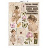 ***Pre-Order*** Stamperia - Printed Art Junk Journal: Stickers, Cut-Outs, Backgrounds For Art And Craft - Flowers And Poems