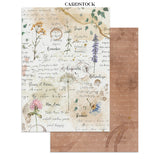 ***Pre-Order*** Stamperia - Printed Art Junk Journal: Stickers, Cut-Outs, Backgrounds For Art And Craft - Flowers And Poems