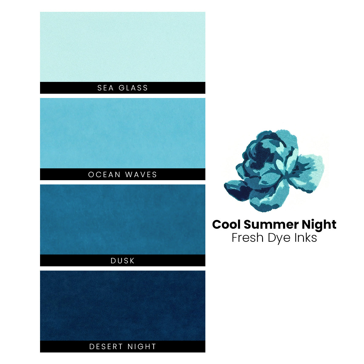 Altenew - Fresh Dye Ink - Ocean Waves