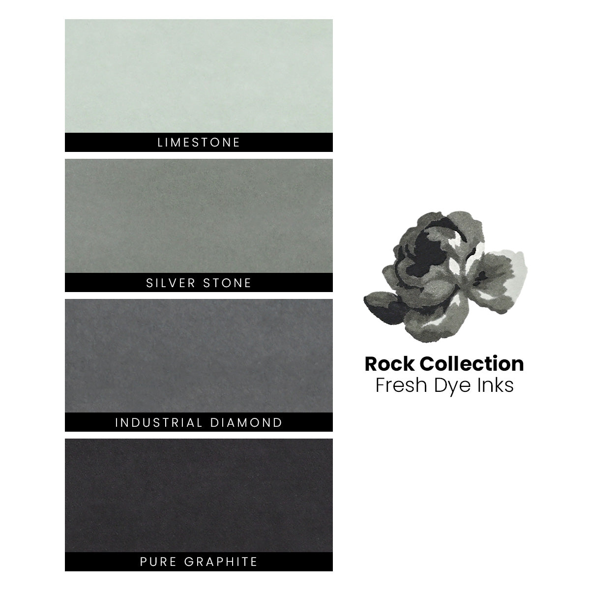 Altenew - Fresh Dye Ink - Silver Stone