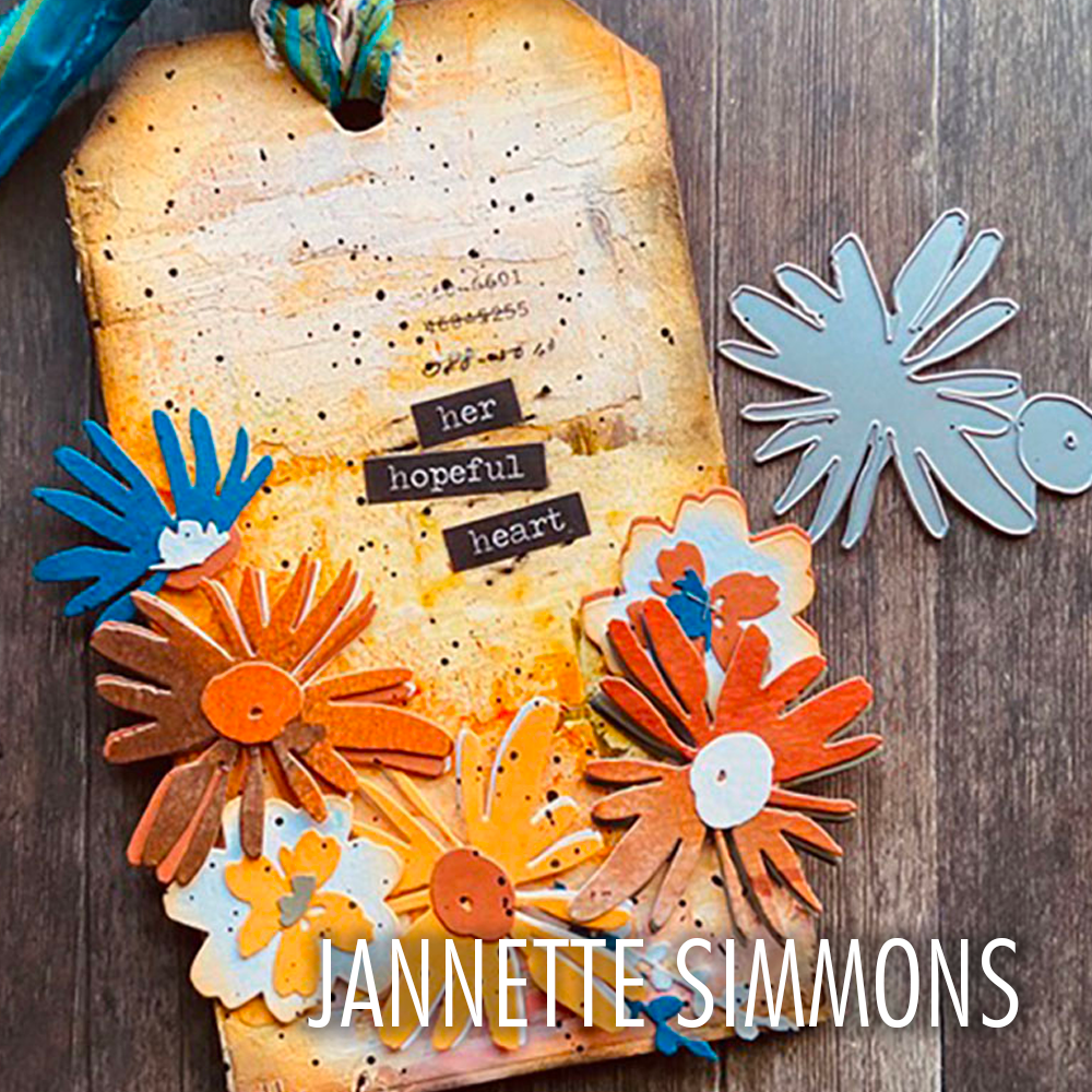 Sizzix - Thinlits Die Set 11PK Modern Floristry by Tim Holtz