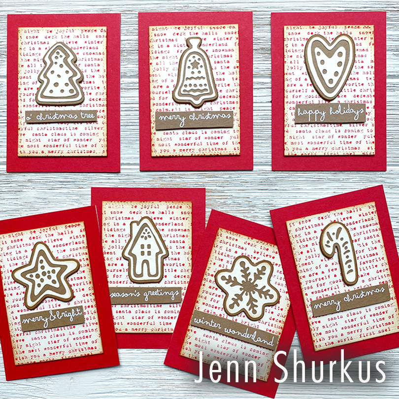 Sizzix - Thinlits Die Set 14PK Christmas Cookies by Tim Holtz