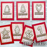 Sizzix - Thinlits Die Set 14PK Christmas Cookies by Tim Holtz
