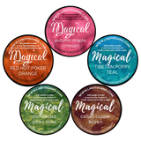 Lindy's Stamp Gang - Magicals - Shaker Set - Autumn Leaves