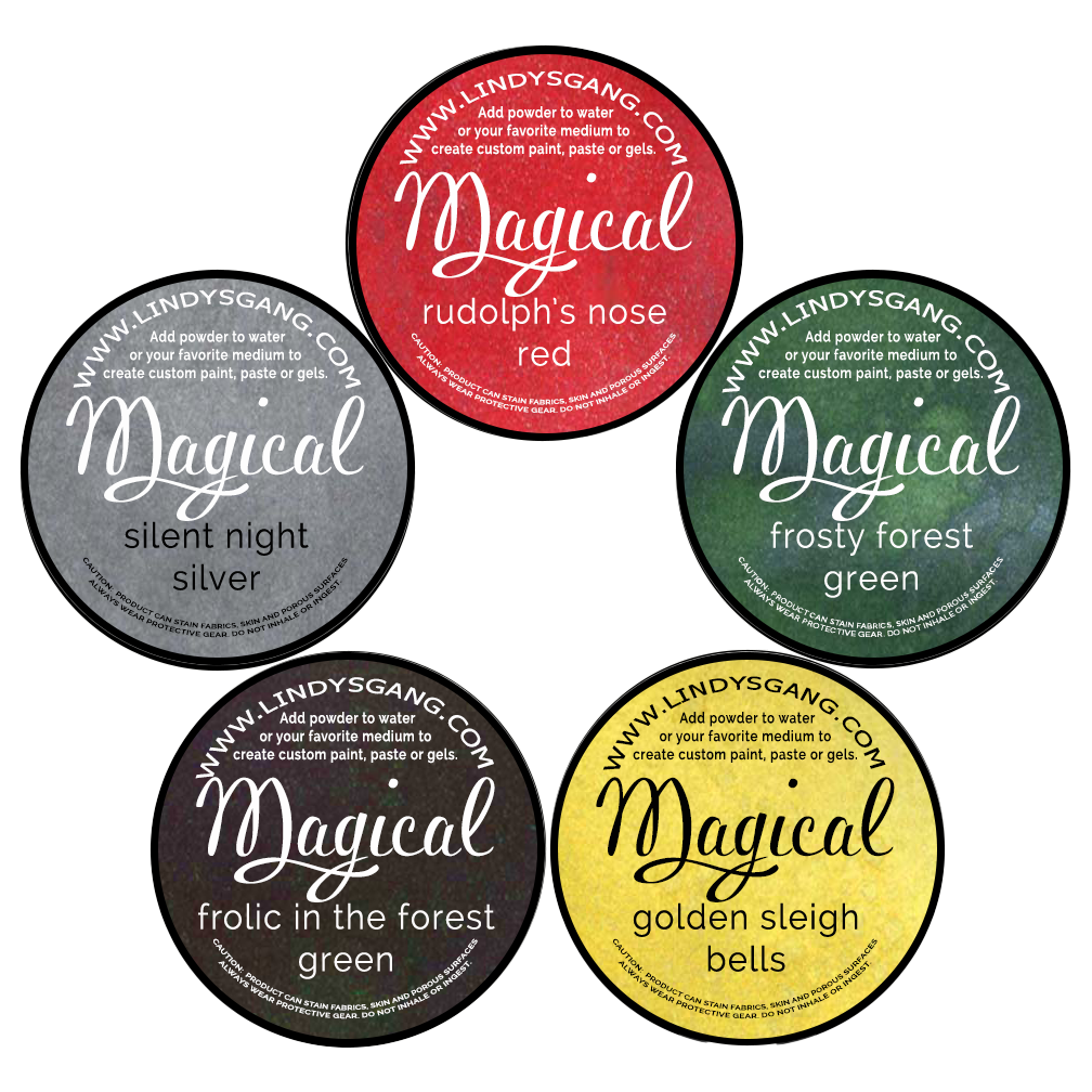 Lindy's Stamp Gang - Magicals - Shaker Set - Jingle Bells