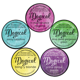 Lindy's Stamp Gang - Magicals - Shaker Set - Drop Dead Diva