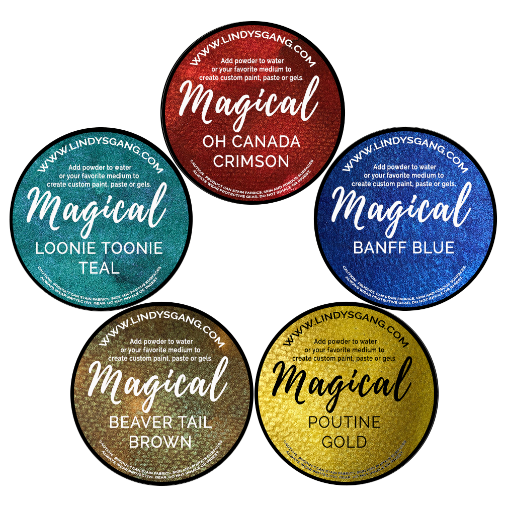 Lindy's Stamp Gang - Magicals - Shaker Set - Great White North