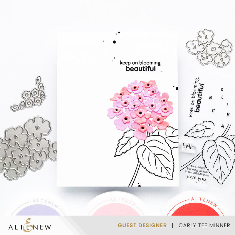 ***Pre-Order*** Altenew - Mini Delight - Blooming Lantana Stamp & Die Set