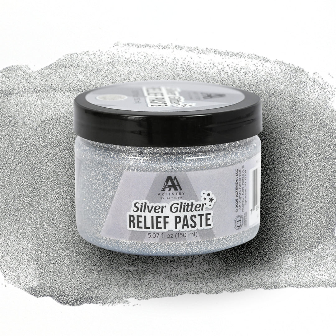 Altenew - Glitter Relief Paste - Silver