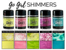 Lindy's Stamp Gang - Shimmer Magical - Shaker Set - Go Girl - Set 9