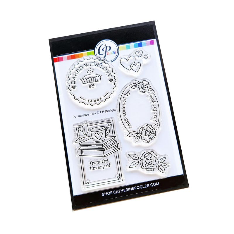 ***Pre-Order*** Catherine Pooler - Personalize This - Stamp Set
