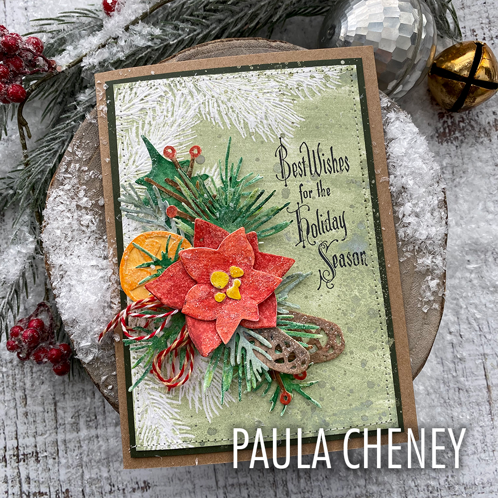 Sizzix - Thinlits Die Set 14PK Modern Festive by Tim Holtz