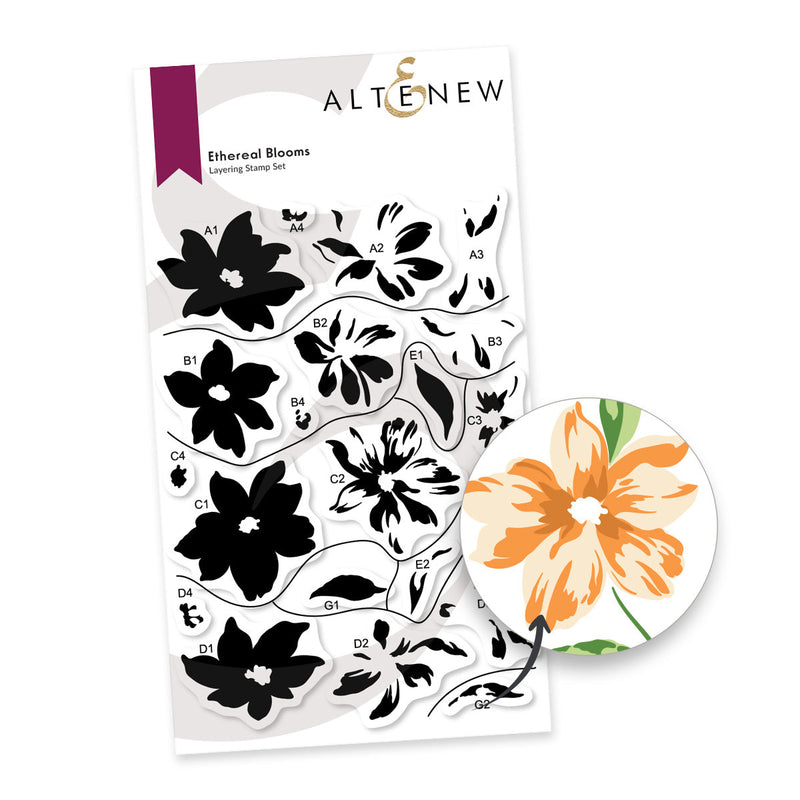 ***Pre-Order*** Altenew - Ethereal Blooms Stamp & Die Bundle