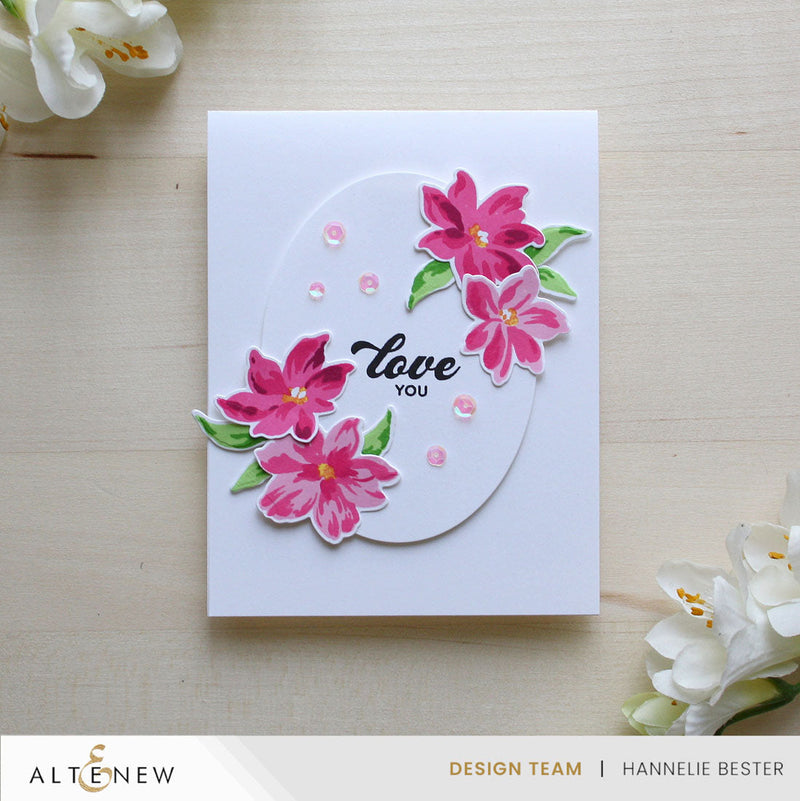 ***Pre-Order*** Altenew - Ethereal Blooms Stamp & Die Bundle