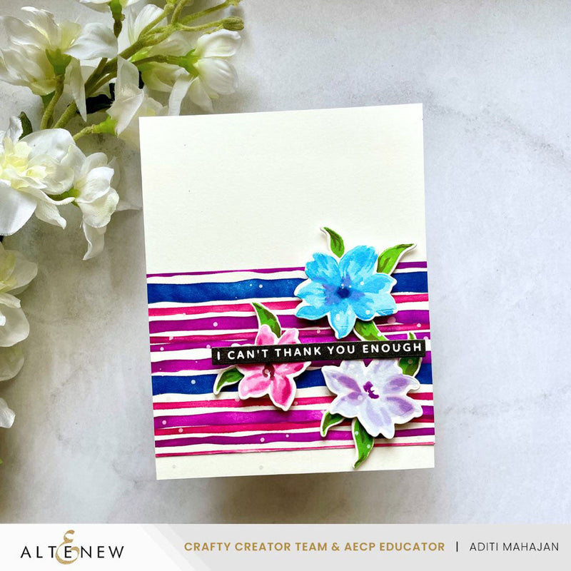 ***Pre-Order*** Altenew - Ethereal Blooms Stamp & Die Bundle
