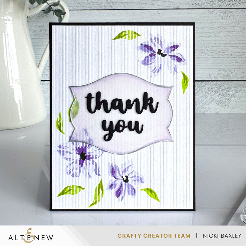 ***Pre-Order*** Altenew - Ethereal Blooms Stamp & Die Bundle