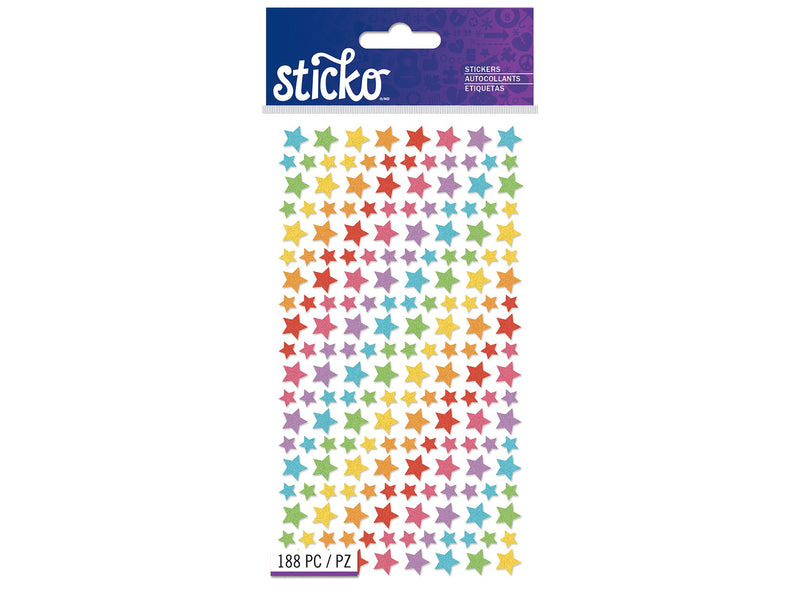 Sticko - Stickers - Tiny Glitter Stars