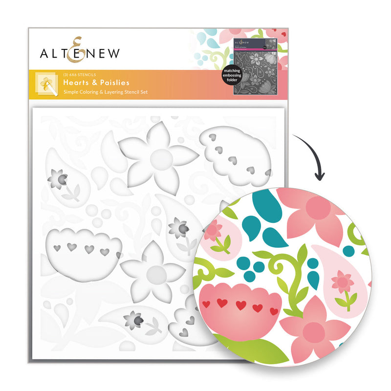 ***Pre-Order*** Altenew - Hearts & Paislies Bundle