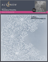 Altenew - Winterberry Poinsettias Embossing Folder