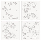 Altenew - Winterberry Poinsettias Stencil Set