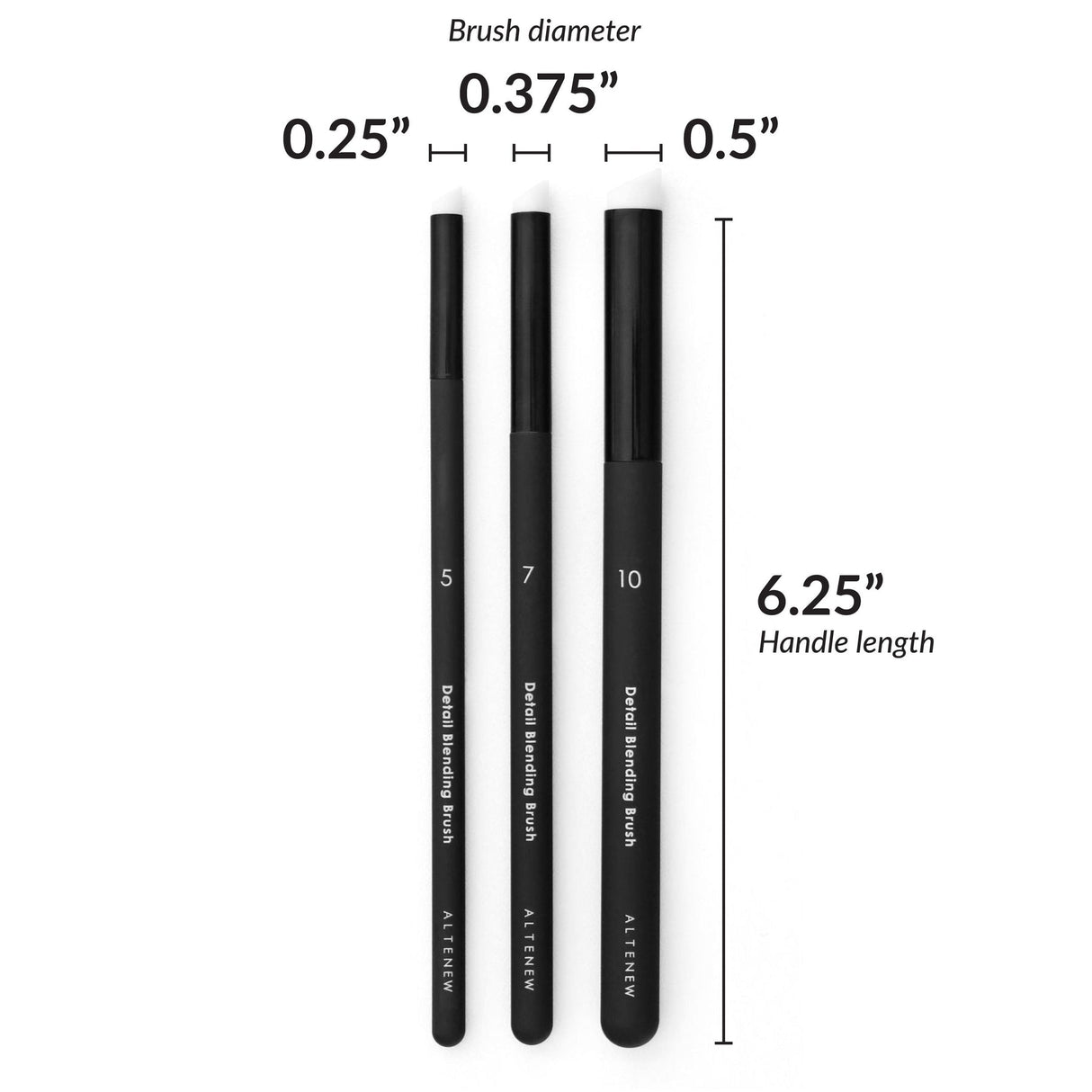 Altenew - Detailed Blending Brush Set (Angled Bristles)