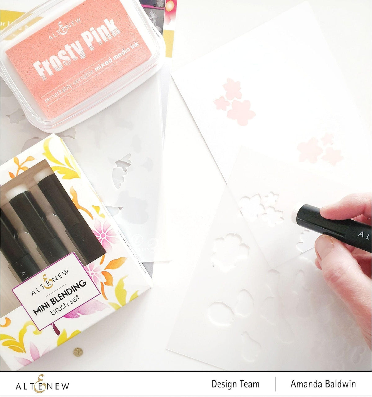 Altenew - Mini Blending Brush Set (Flat Bristles)