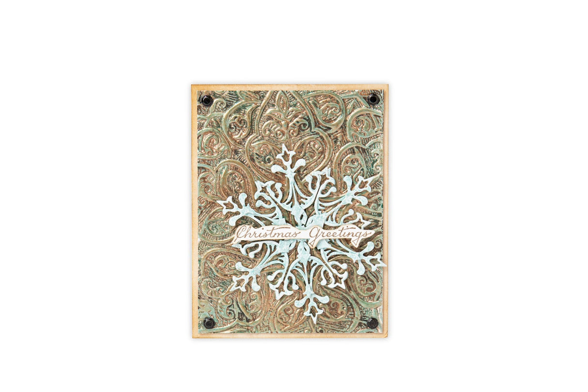 Sizzix - 3-D Texture Fades Embossing Folder Engraved by Tim Holtz