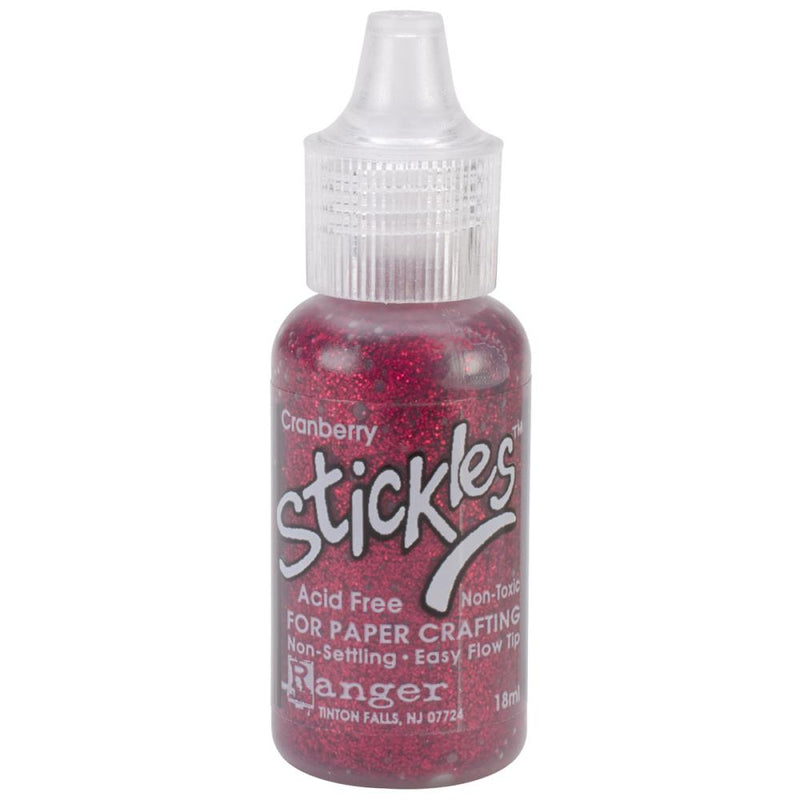 Ranger - Stickles Glitter Glue .5oz - Cranberry