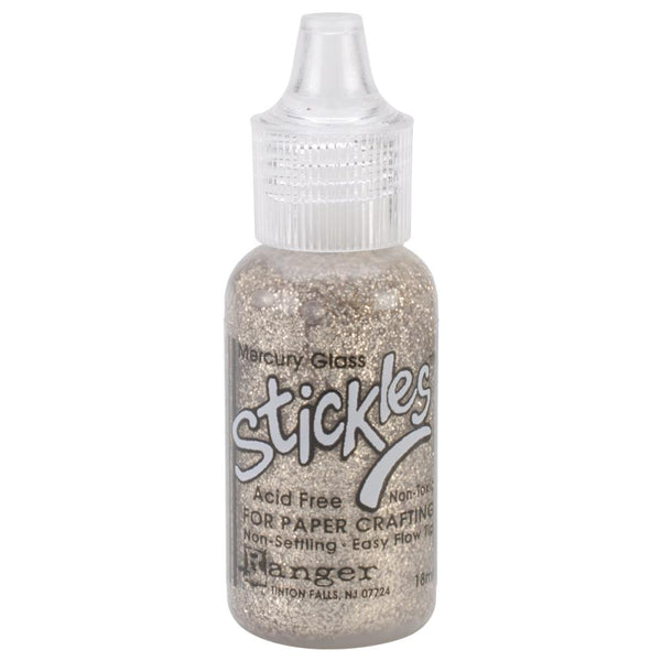 Ranger - Stickles Glitter Glue .5oz - Mercury Glass