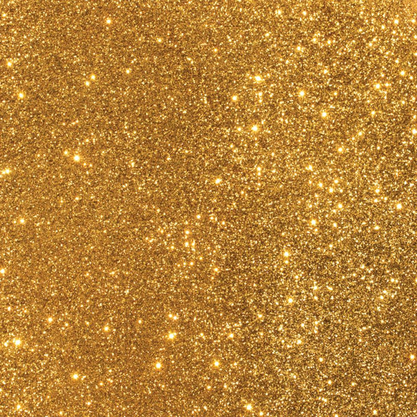 American Crafts - DuoTone Glitter Cardstock 12"X12" - Gold