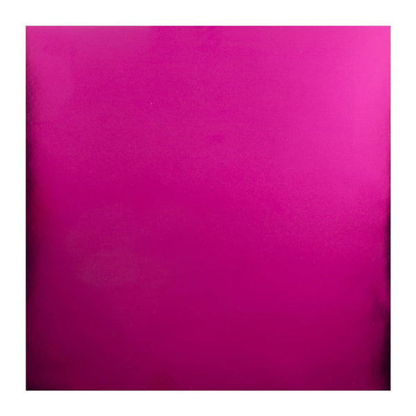 Bazzill - Foil Cardstock 12"X12" - Hot Pink