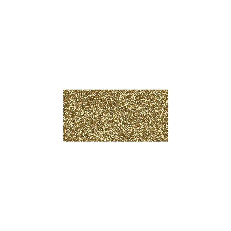 American Crafts - Glitter Cardstock 12"X12" - Gold