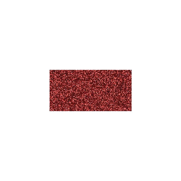 American Crafts - Glitter Cardstock 12"X12" - Rouge
