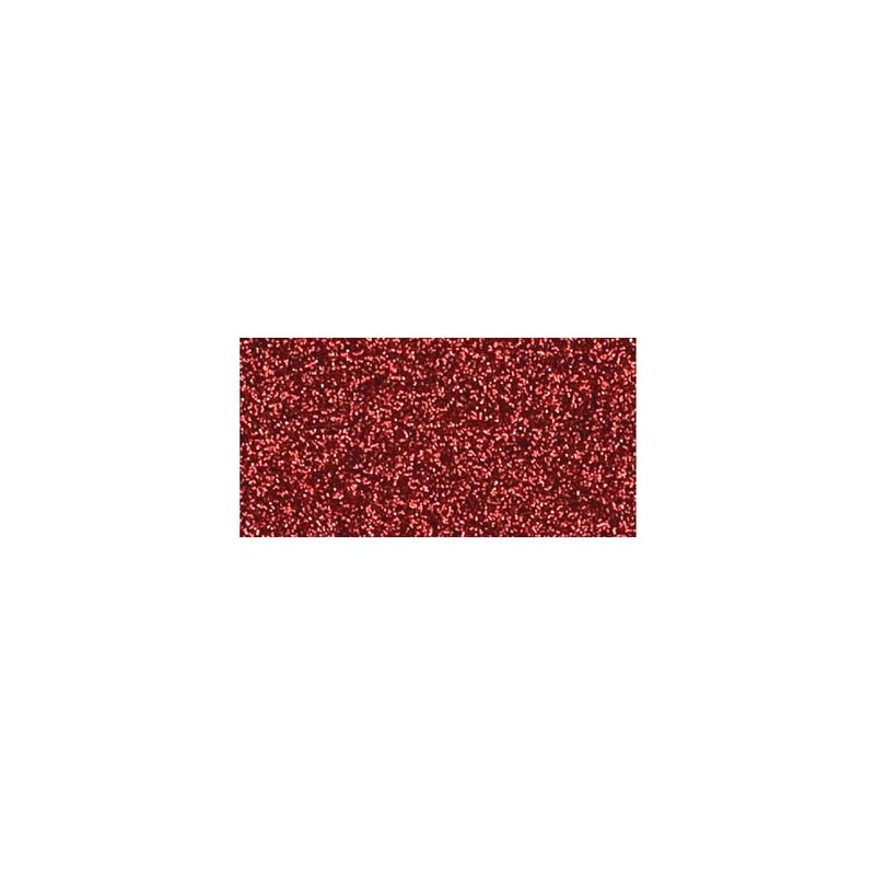 American Crafts - Glitter Cardstock 12"X12" - Rouge